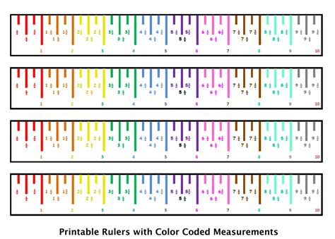8 Sets Of Free Printable Rulers When You Need One Fast Printable