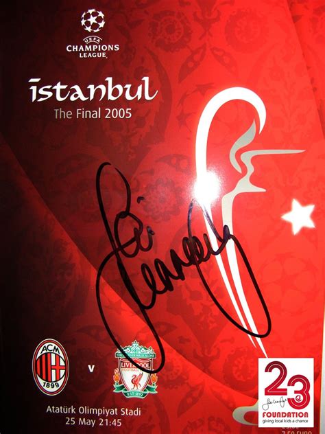 We Won It 5 Times In Istanbul Jamie Carragher 23 Foundation
