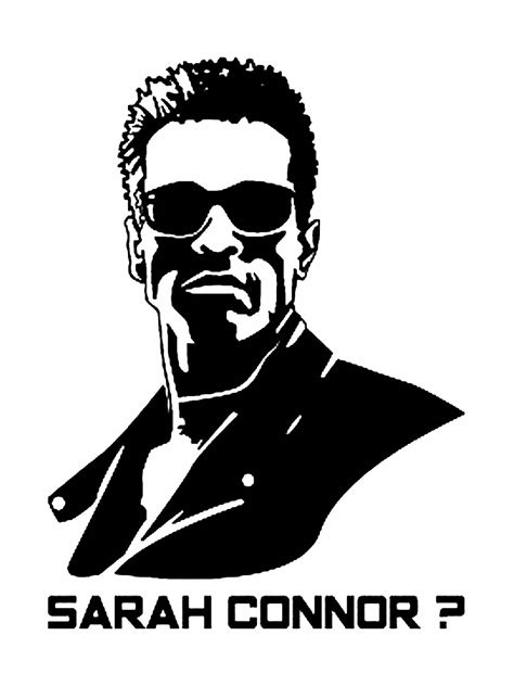 Terminator Stencils Free Stencils And Template Cutout Printable