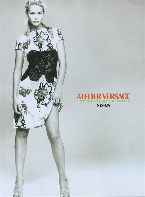 Atelier Versace Spring Summer 1996 Ph Mark Liddell Model Valeria