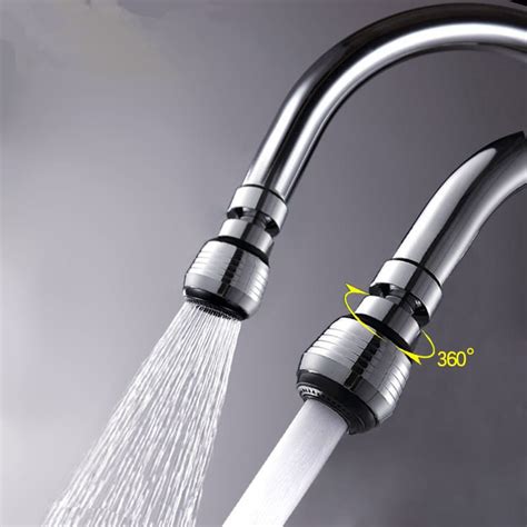 Kitchen faucet low water pressure. Swivel Water 360 Rotate Water Saving Faucet Aerator Nozzle ...