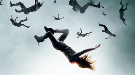 People Falling From The Sky Hd Wallpaper Wallpaper Flare