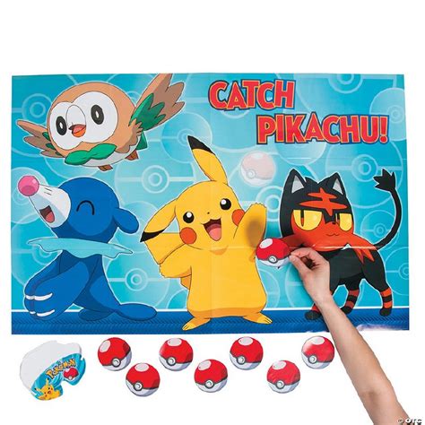 Pokemon Party Game Champion Party Supply