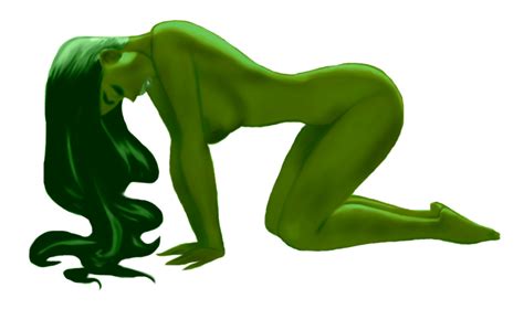 Rule 34 1girls All Fours Avengers Breasts Bruce Timm Female Female Only Green Hair Green Skin