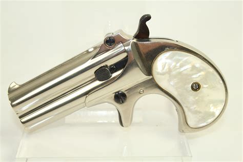 Antique Remington Double Deringer Derringer Pistol 007 Ancestry Guns