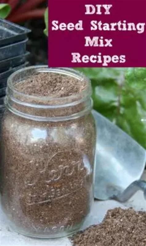 For a basic seed starting mix, you'll need 4 parts screened compost, 1 part. DIY Seed Starting Mix Recipe