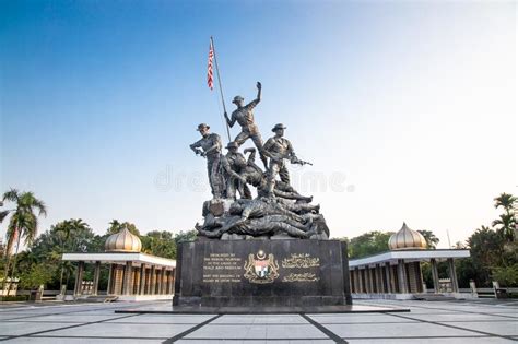 Monumento De Tugu Negara Un Destino Turístico Popular En Kuala Lumpur