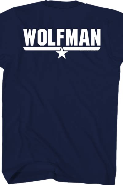 Wolfman Top Gun T Shirt