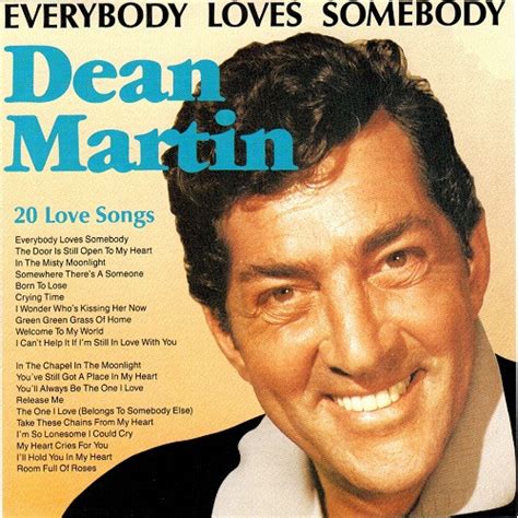 Dean Martin Everybody Loves Somebody - Dean Martin - Everybody Loves Somebody (1986, CD) | Discogs