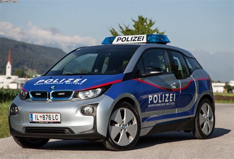 BMW i3: Nun auch in Österreich als Polizei-Auto im Einsatz