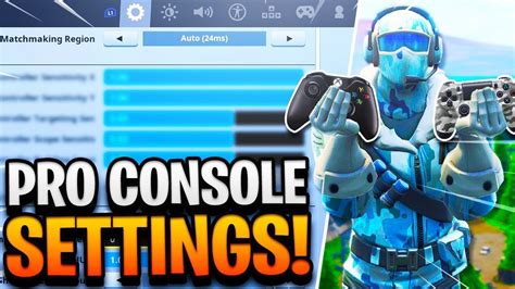 Best Console Settings In Fortnite Pro Player Settings On