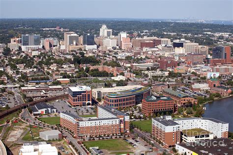 Downtown Skyline Of Wilmington Photograph By Bill Cobb