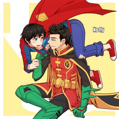 Damian Waynejonathan Kent Batman Funny Damijon Cute Batman And Superman