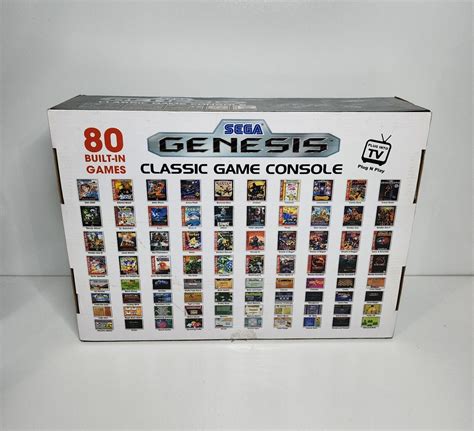 Atgames Sega Genesis Classic Mini Game Console W 80 Built In Games