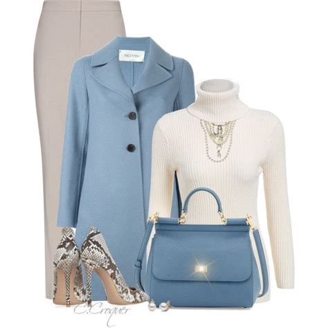 Feeling Blue By Ccroquer On Polyvore Featuring Valentino Reiss Gianvito Rossi Dolceandgabbana