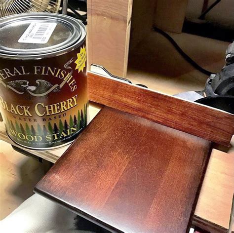 Dark Cherry Water Based Wood Stain | General Finishes Design Center