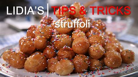 Potato, grated nutmeg, dry breadcrumbs, large eggs, unsalted butter and 6 more. Struffoli Recipe | Struffoli recipe, Recipes, Lidia's recipes