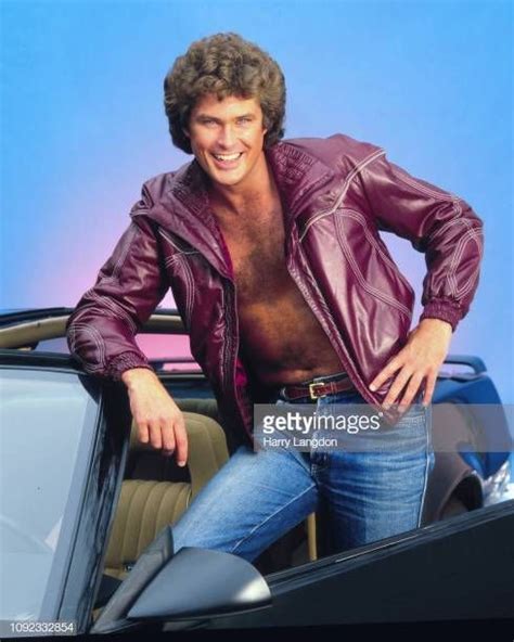 David Hasselhoff Poses For A Portrait In Los Angeles California