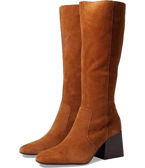 Brown Suede Tall Boots Free Shipping