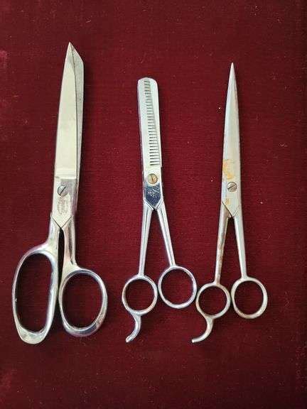 Vintage Hair Scissors Vintage Thinning Shears Vintage Scissors Made