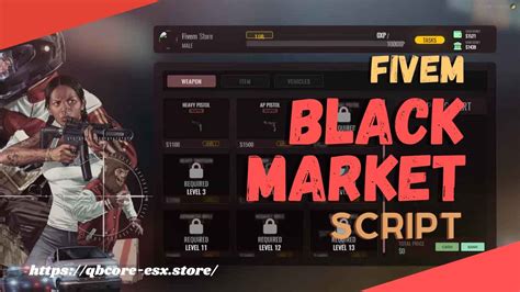 Fivem Black Market Script Fivem Store