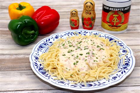 Spaghetti a la Carbonara DDR -Rezept einfach genial