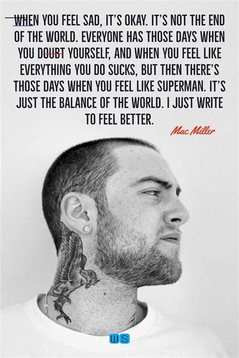 Inspirational and motivational Mac Miller quotes (RIP) - Fit for Fun ...
