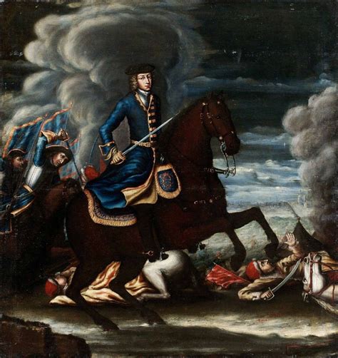 Swedish King Charles Xii At The Battle Of Narva Swedish Army Sweden