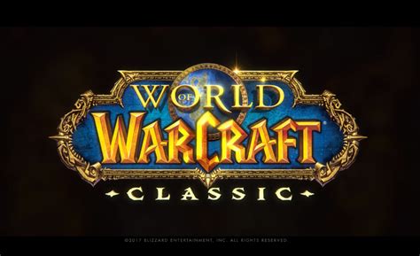 World Of Warcraft Classic Arrives Aug 27 Beta Tests Go Live