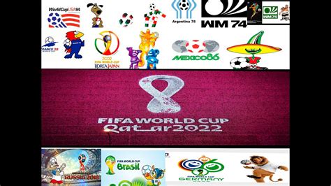 All Fifa World Cups Logo And Their Signs From 1974 2022 Fifawc2022