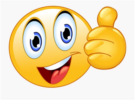 Download High Quality thumbs up clip art smiley face Transparent PNG