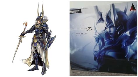 Unboxing Figure Hero Warrior Of Light Final Fantasy By Play Arts