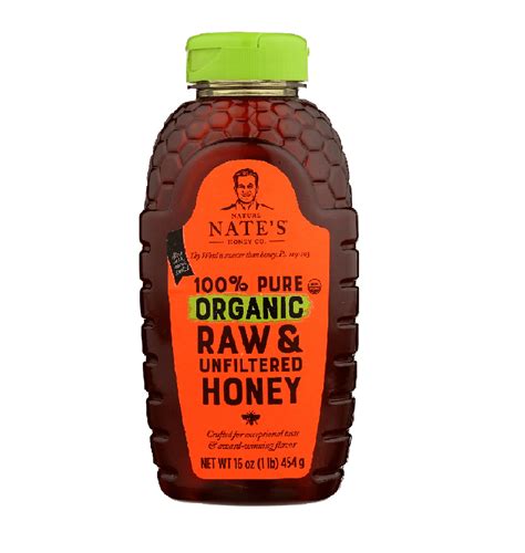 Nature Nate S Organic Raw And Unfiltered Honey Oz Pack Of