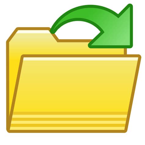 Folder Open File Icon Free Download On Iconfinder