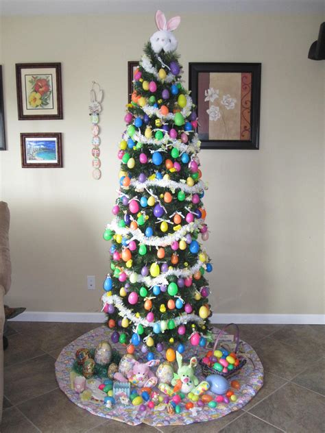 Easter Tree Easter Tree Decorations Easter Garland Christmas Tree Themes Holiday Tree