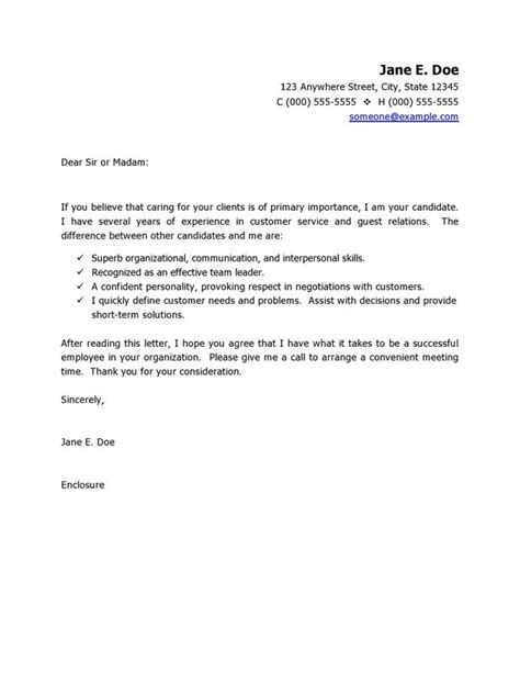 Depending on the company/industry, such letters can vary in the degree of. Cover Letter Template For Customer Service , #cover # ...