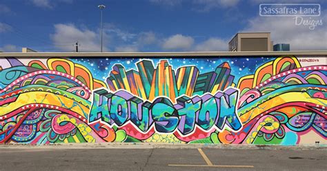 Graffiti Walls In Eado Houston Sassafras Lane Designs