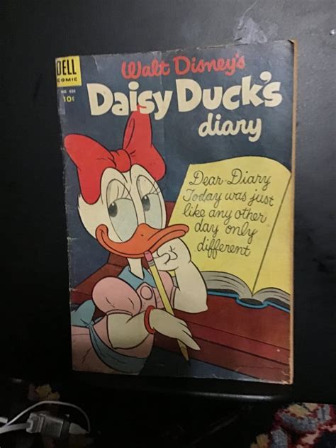 four color 600 1954 walt disney s daisy duck s diary 1 affordable vg comic books golden