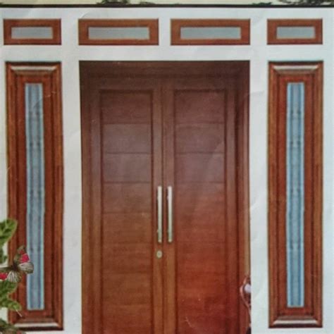 pintu utama minimalis arcadia design architect minimalis kusen