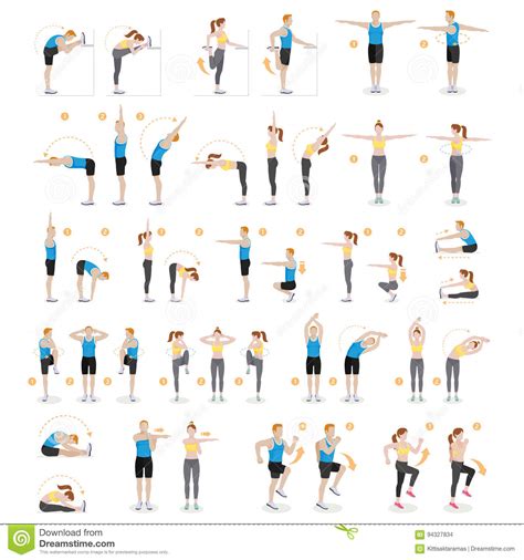 Want to find fitness exercises that can help you workout and get fit the simplest way? Man And Woman Workout Fitness, Aerobic And Exercises ...