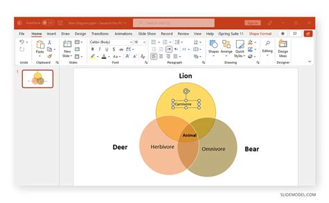 How To Make A Venn Diagram In Powerpoint With Examples