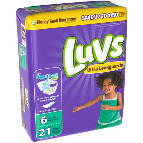 Luvs® Ultra Leakguards™ Size 6 Diapers 21 Ct Pack La Comprita