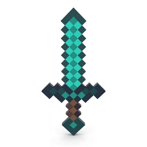 3d Model Minecraft Sword