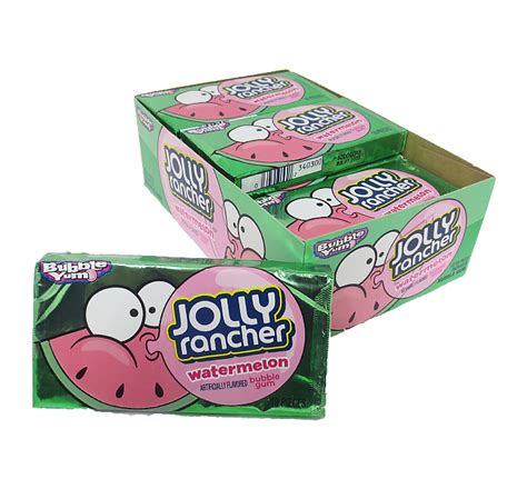 Bubble Yum Jolly Rancher Watermelon Gum 10 Pieces