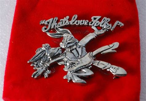 Thats All Folks Warner Brothers Bugs Bunny 1994 Pin