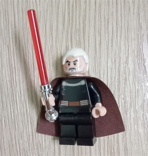 Lego Count Dooku White Hair Sw0472 Hobbies And Toys Toys And Games On