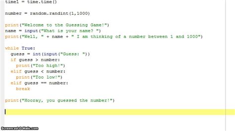 Below are 47 working coupons for how to code a python game from reliable websites that we have updated for users to get maximum savings. Guessing Game - Python 3.3.2 - YouTube