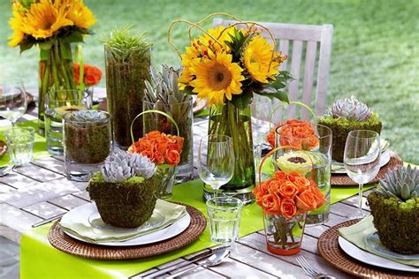 Outdoor Party . . . Outdoor Table Settings, Outdoor Dining Spaces