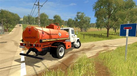 Gaz 3309 Fuel Tanker V 1100 For Fs17 Farming Simulator 2017 Mod