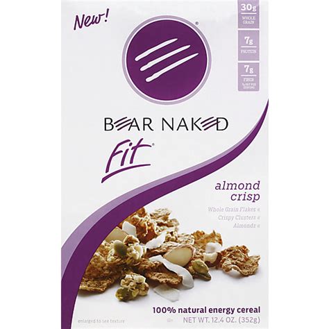 Bear Naked Fit Almond Crisp Cereal Oz Box Cereal Foodtown